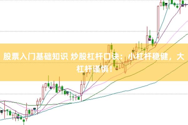 股票入门基础知识 炒股杠杆口诀：小杠杆稳健，大杠杆谨慎！