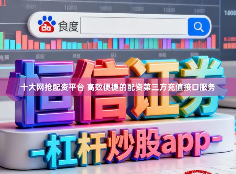 十大网抢配资平台 高效便捷的配资第三方充值接口服务