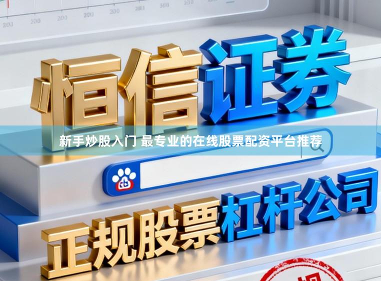 新手炒股入门 最专业的在线股票配资平台推荐