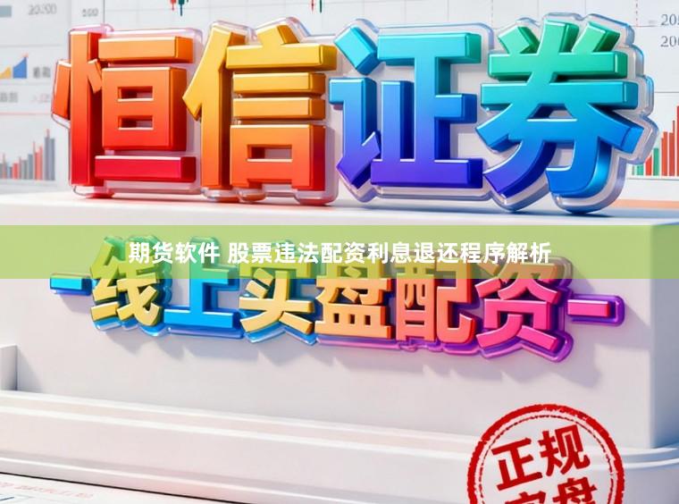 期货软件 股票违法配资利息退还程序解析